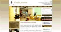 Desktop Screenshot of chaidee-mansion.com